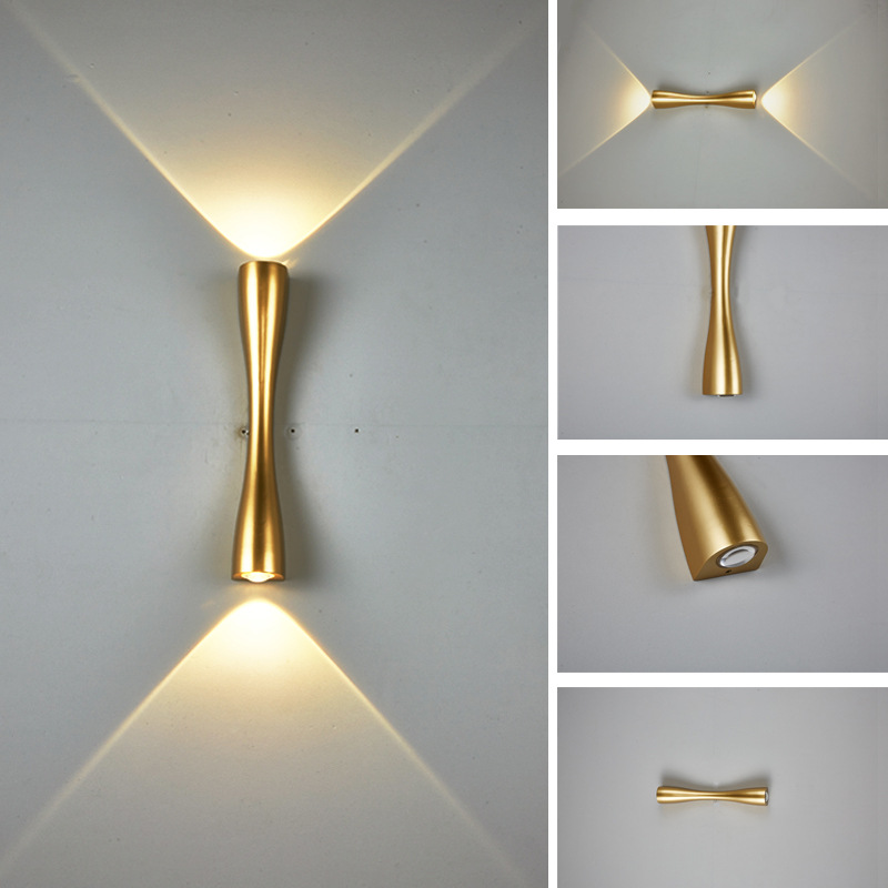 Outdoor Lighting Hardwired - Lámpara de Pared LED, Luz de
