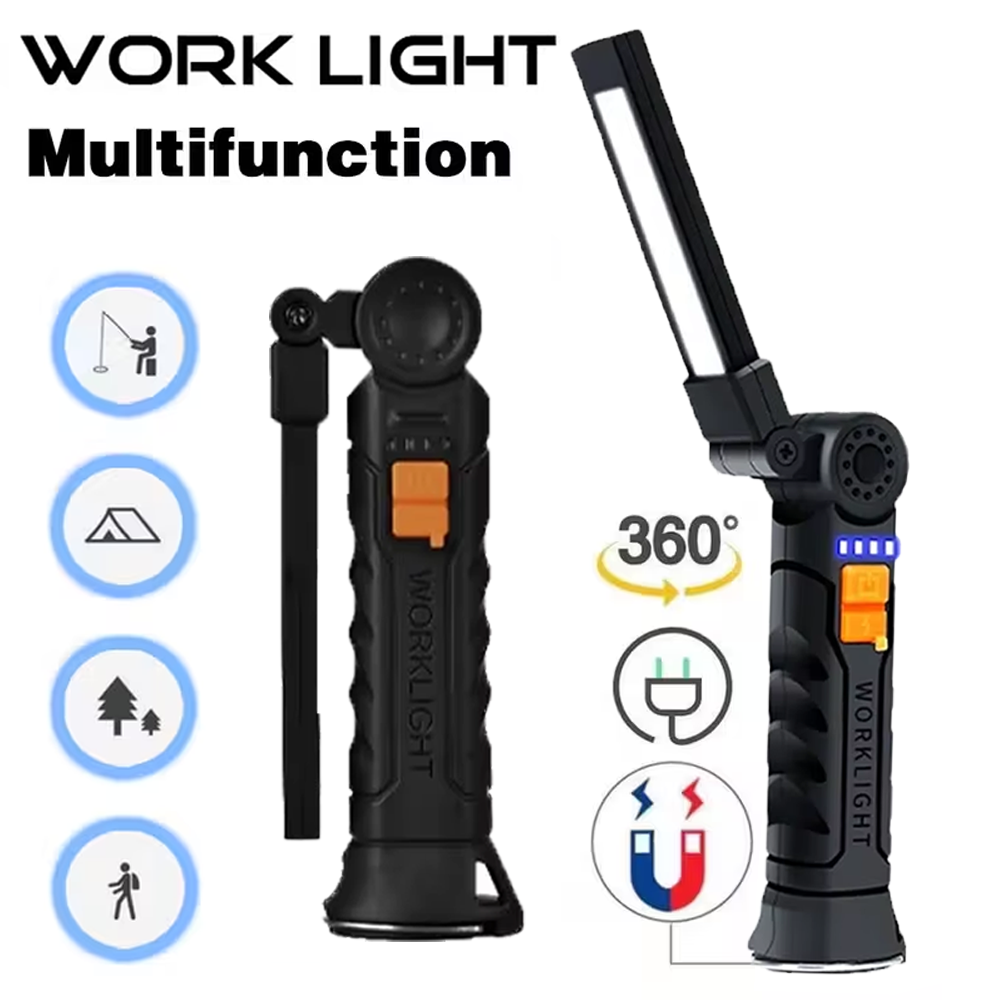Outdoor Lighting Lowes - Linterna LED COB portátil, linterna recargable