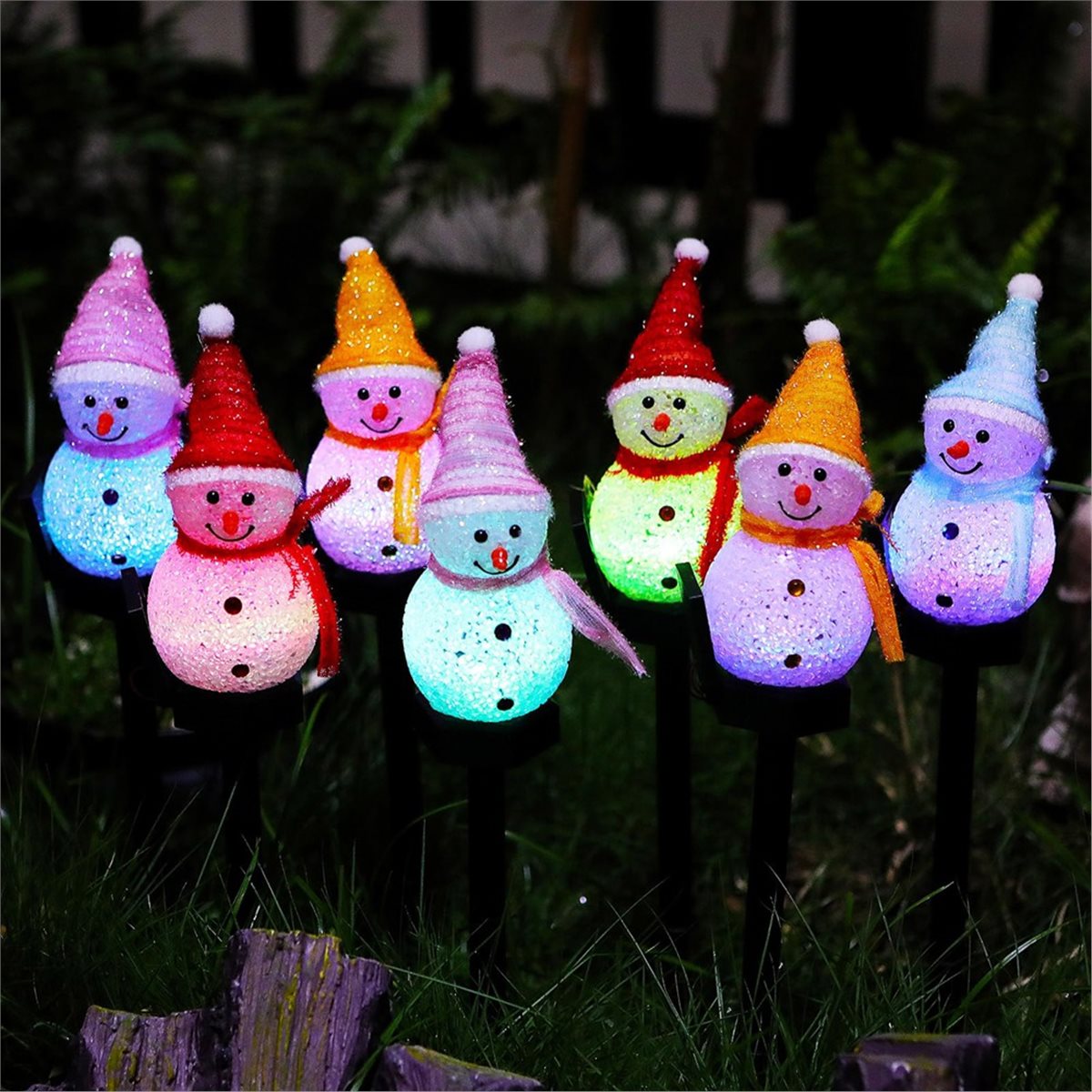 Outdoor Lighting Yard Stakes - Y17A 2025 - Luces Solares de