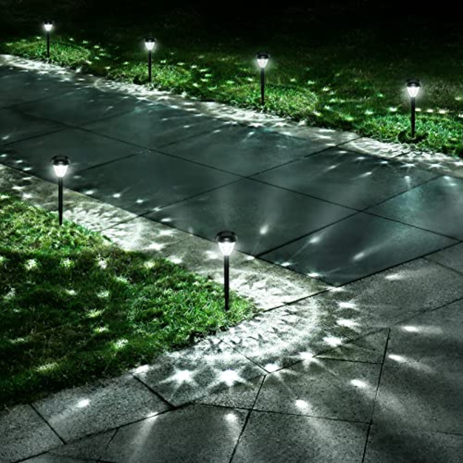 Outdoor Lighting Dusk To Dawn - Luces Solares Súper Brillantes para Exteriores,