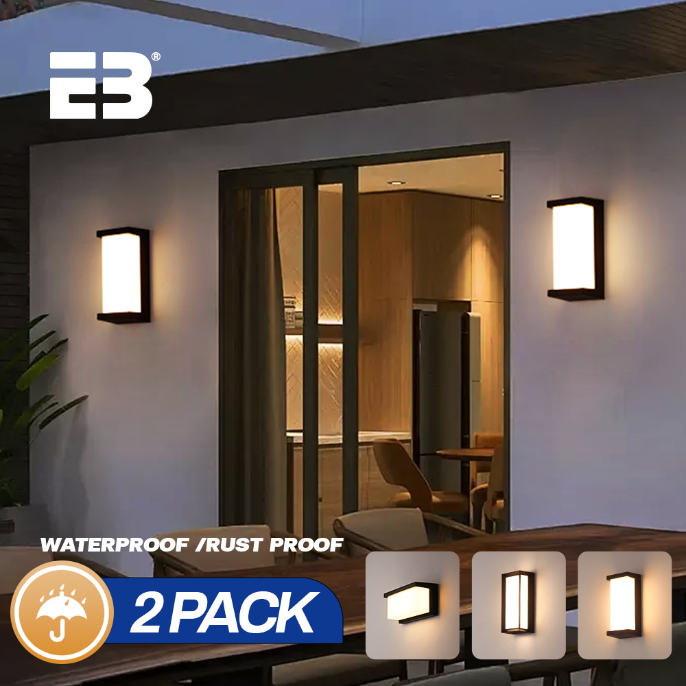 Outdoor Lighting Hardwired - Lámpara de pared para exteriores de