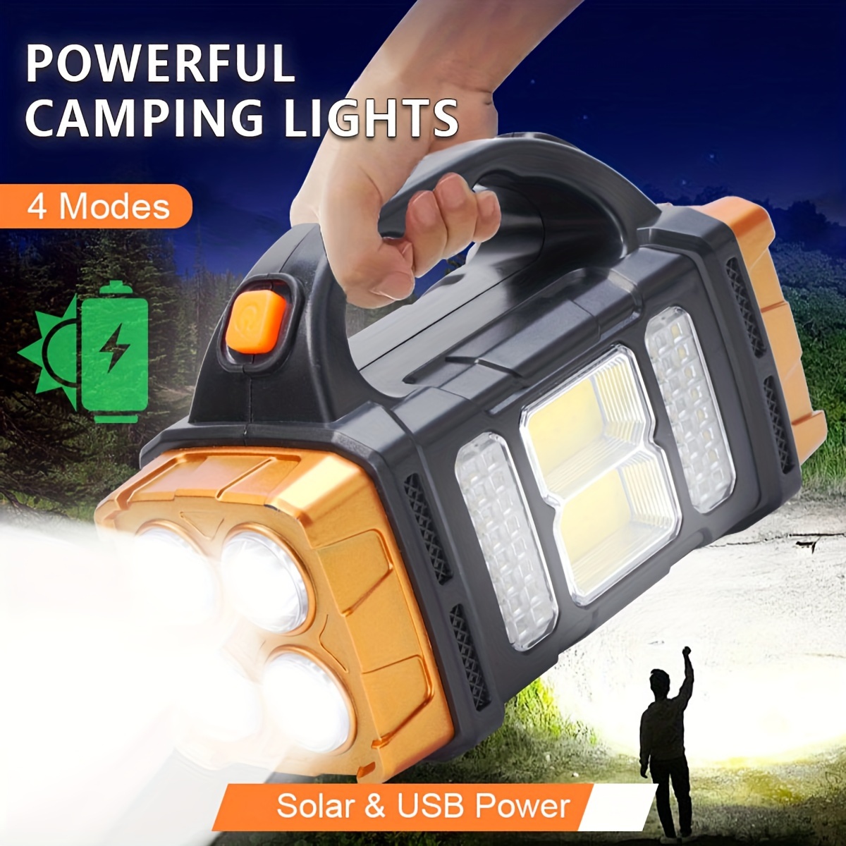 Outdoor Lighting Quality - Nueva Linterna LED Solar Recargable de