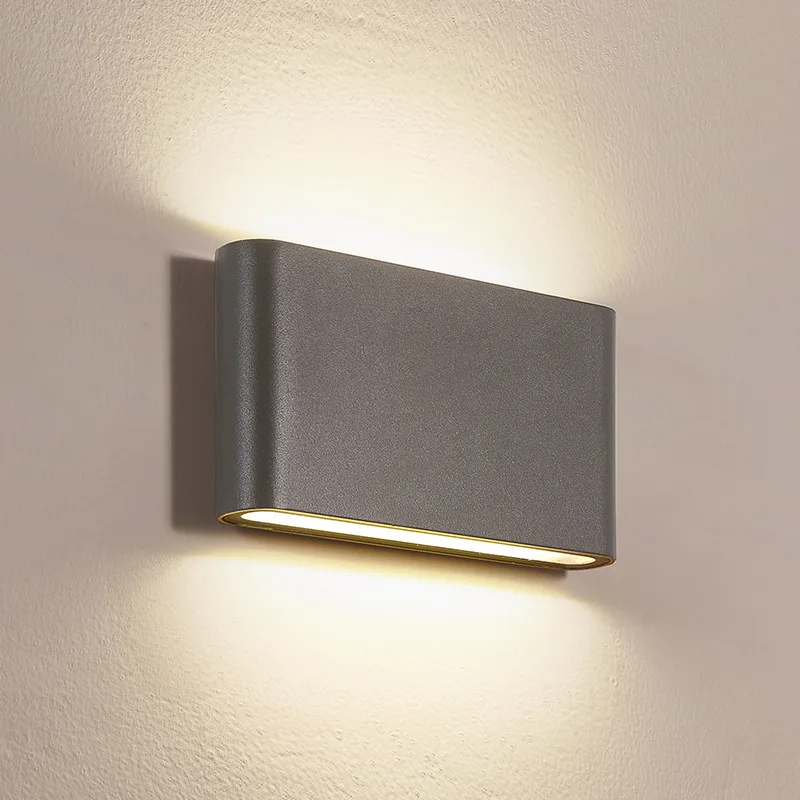 Outdoor Lighting Hardwired - Lámpara de Pared LED Moderna de