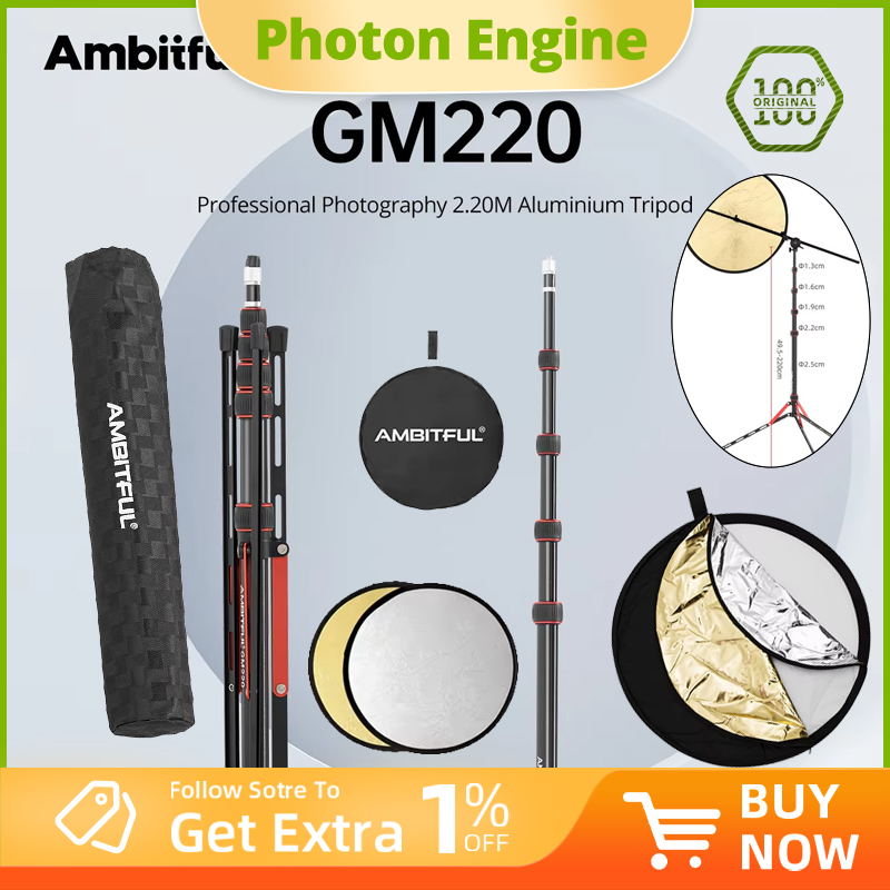 Outdoor Lighting Kit Photography - Kit de Fotografía para Exteriores AMBITFUL