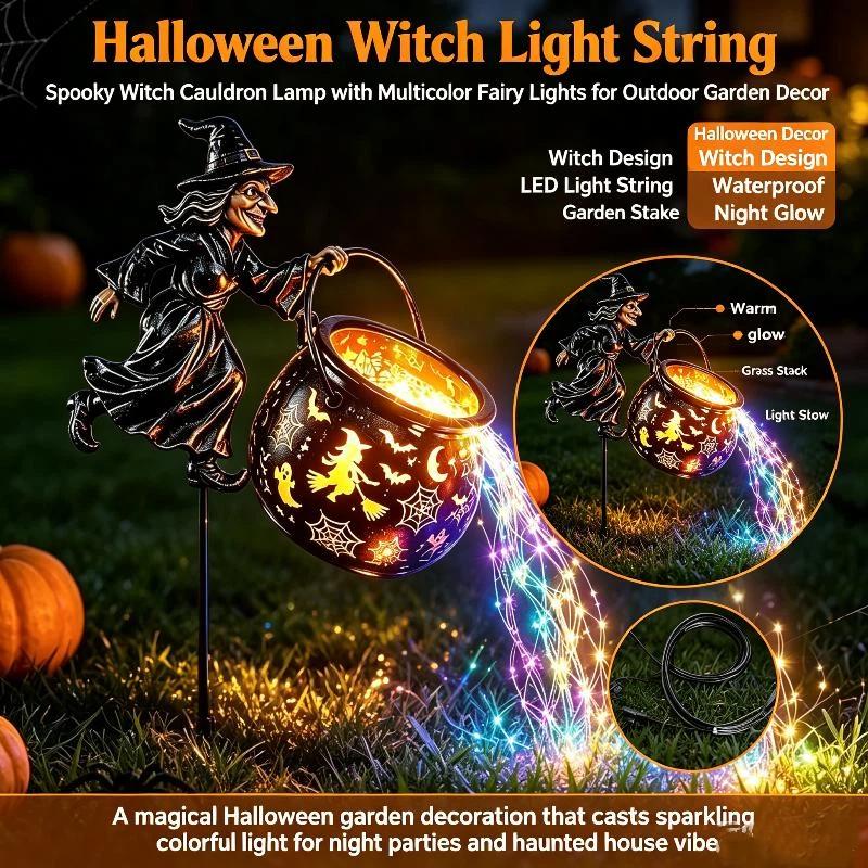 Outdoor Lighting Yard Stakes - Nueva Luz Decorativa de Caldero de