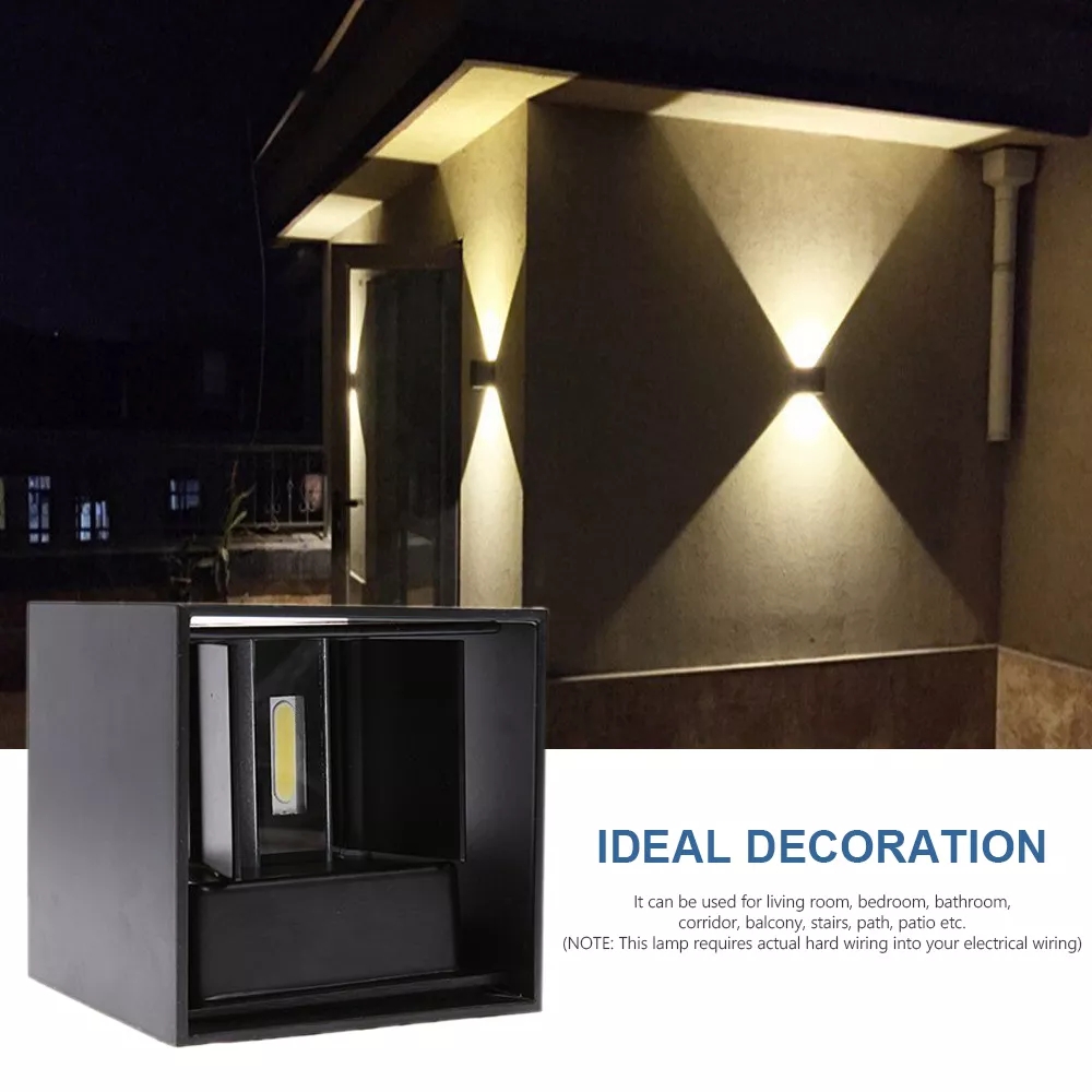 Apliques de pared LED, lámpara - Outdoor Lighting Hardwired reseña y precio
