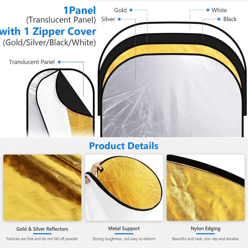 ERIKOLE Kit de reflector de fo - Outdoor Lighting Kit Photography reseña y precio