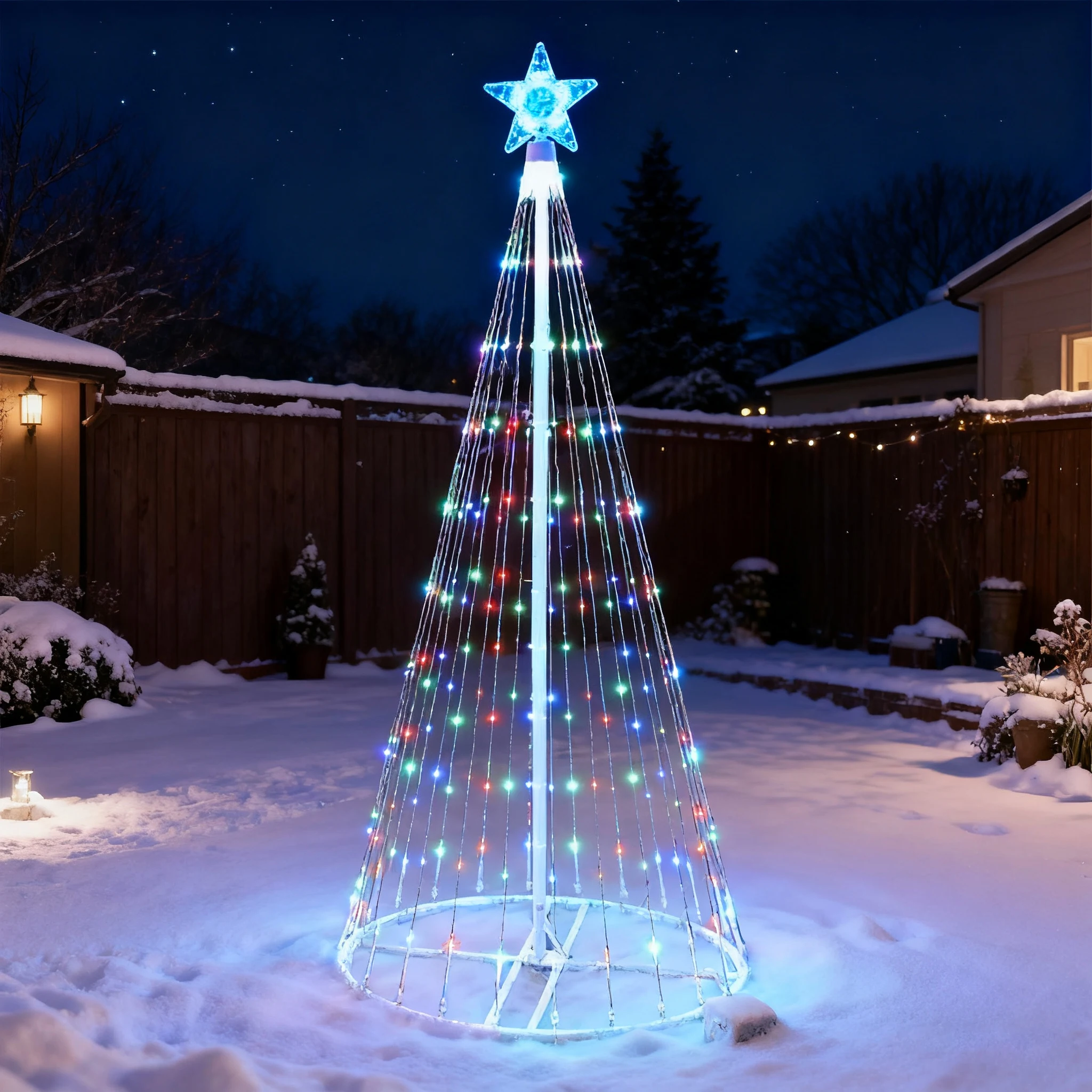 Guirnalda de luces LED de casc - Outdoor Lighting Gazebo reseña y precio