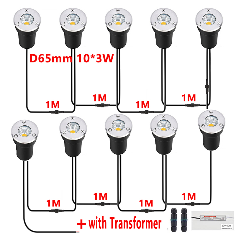 Luz LED Empotrada en el Suelo  - Ground Light Recessed reseña y precio