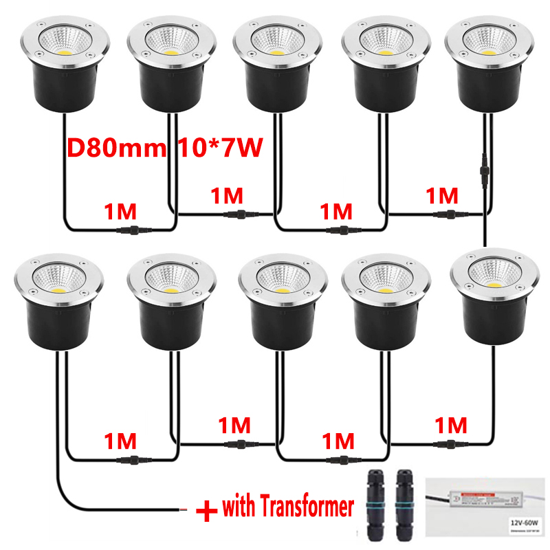 Luz LED Empotrada en el Suelo  - Ground Light Recessed reseña y precio