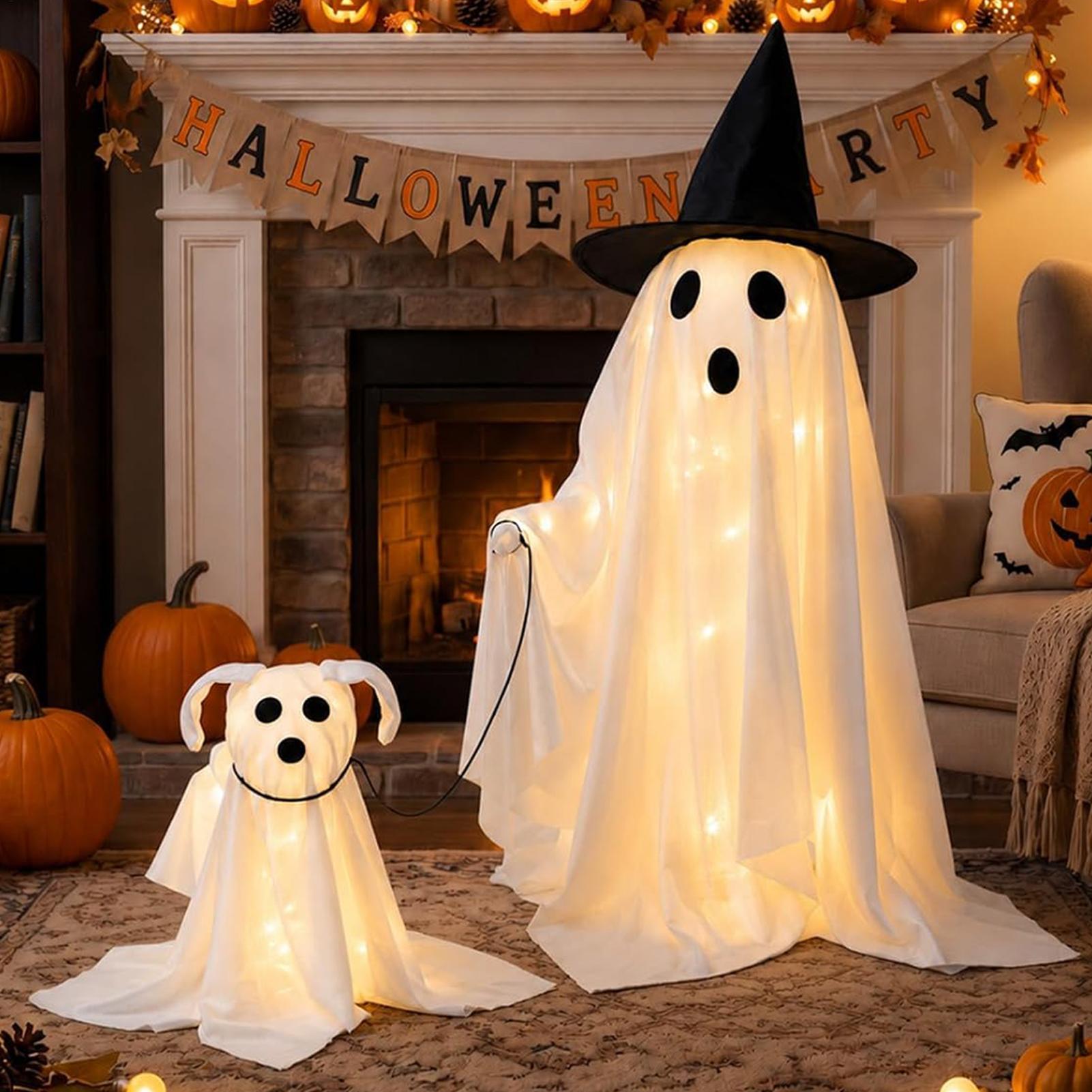 Set de Perro Fantasma con Luz  - Outdoor Lighting Gazebo reseña y precio