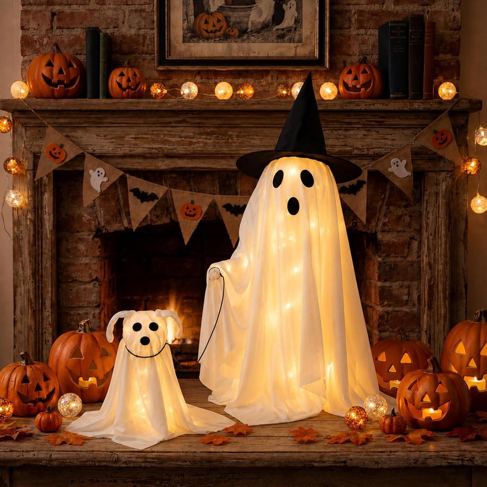 Set de Perro Fantasma con Luz  - Outdoor Lighting Gazebo reseña y precio