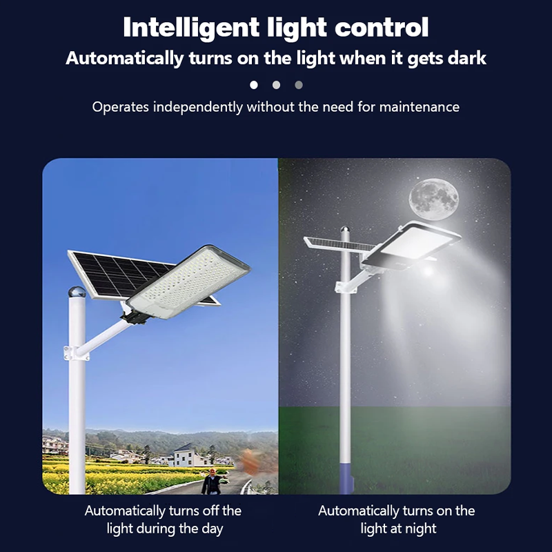 Farola solar de 8000 W para ex - Outdoor Lighting Dusk To Dawn reseña y precio