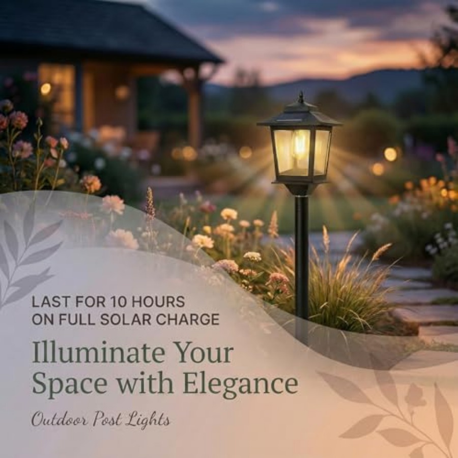 Lámparas Solares para Exterior - Outdoor Lighting Dusk To Dawn reseña y precio