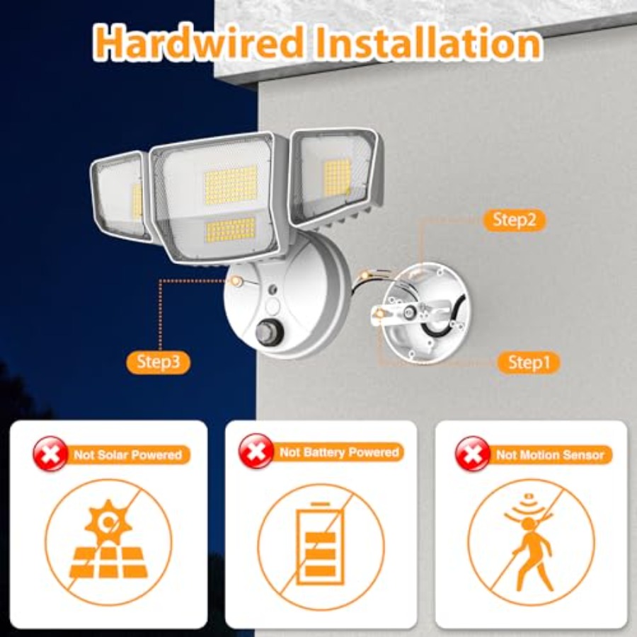 Lámpara Exterior de 90W con En - Outdoor Lighting Dusk To Dawn reseña y precio