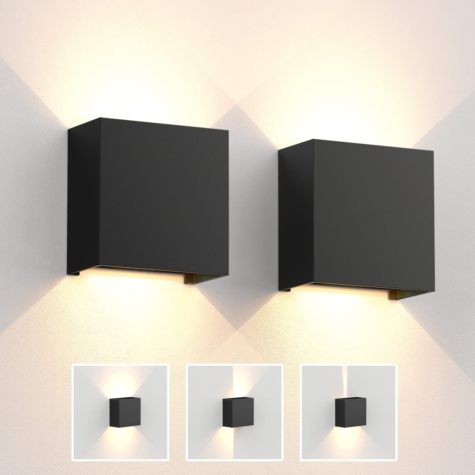 Apliques de pared LED, lámpara - Outdoor Lighting Hardwired reseña y precio