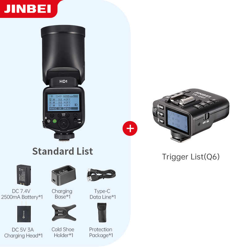 Flash para cámara JINBEI HD-1, - Outdoor Lighting Kit Photography reseña y precio