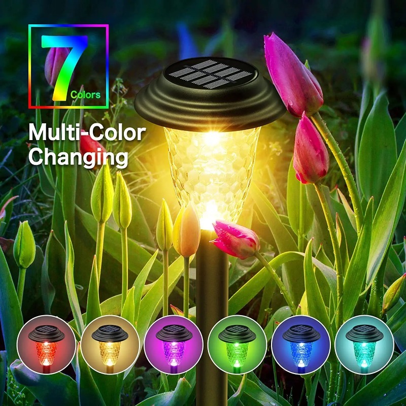 Lámpara Solar de Camino con Ca - Outdoor Lighting Dusk To Dawn reseña y precio