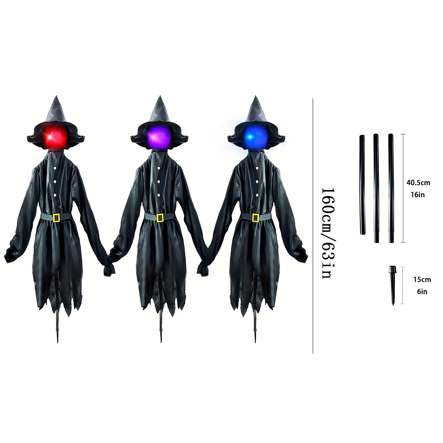 Decoraciones de Halloween con  - Outdoor Lighting Yard Stakes reseña y precio