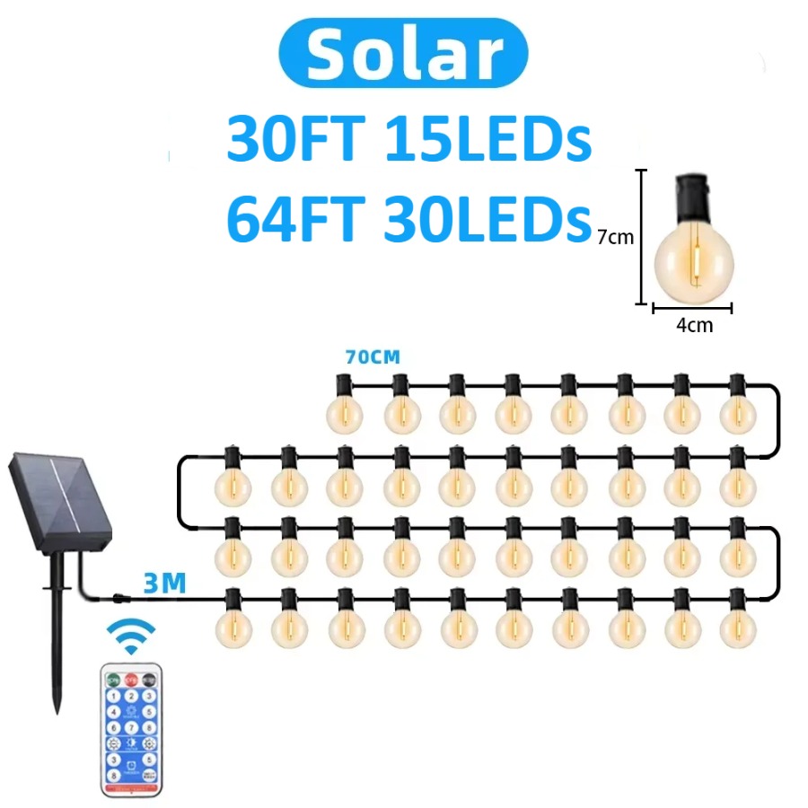 Cadena de Luces LED para Exter - Outdoor Lighting Ideas For Party reseña y precio