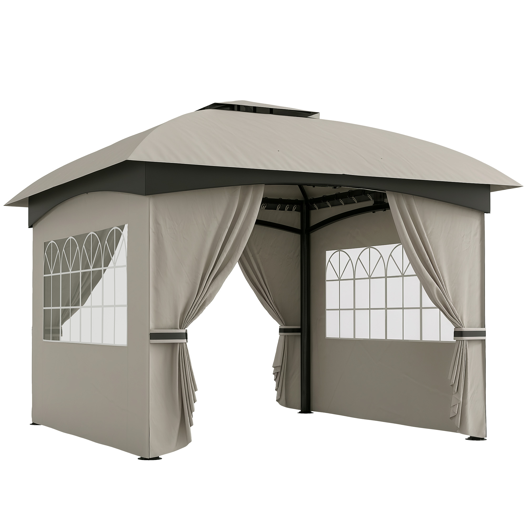 Gazebo para Exteriores de 11'  - Outdoor Lighting Gazebo reseña y precio