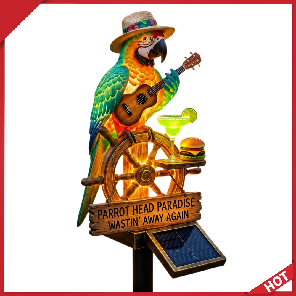 Lámpara Decorativa de Papagaio - Outdoor Lighting Yard Stakes reseña y precio