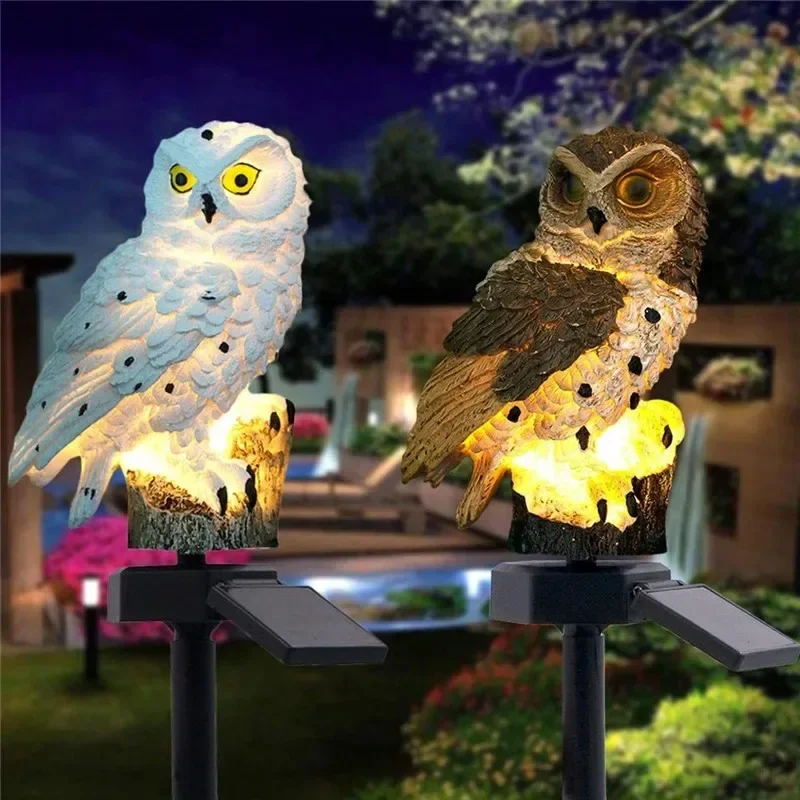 Lámpara Solar con Forma de Búh - Outdoor Lighting Quality reseña y precio