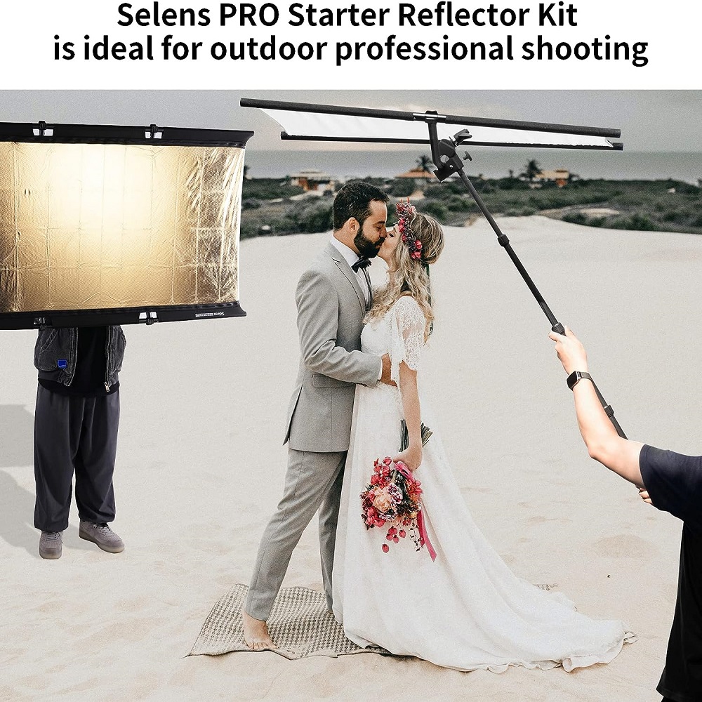 Reflector 7 en 1 Selens, Difus - Outdoor Lighting Kit Photography reseña y precio