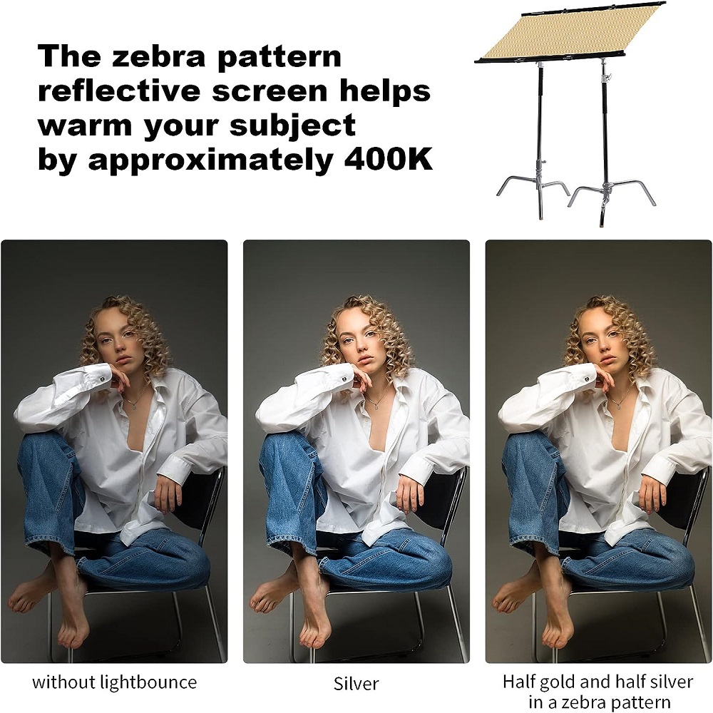 Reflector 7 en 1 Selens, Difus - Outdoor Lighting Kit Photography reseña y precio