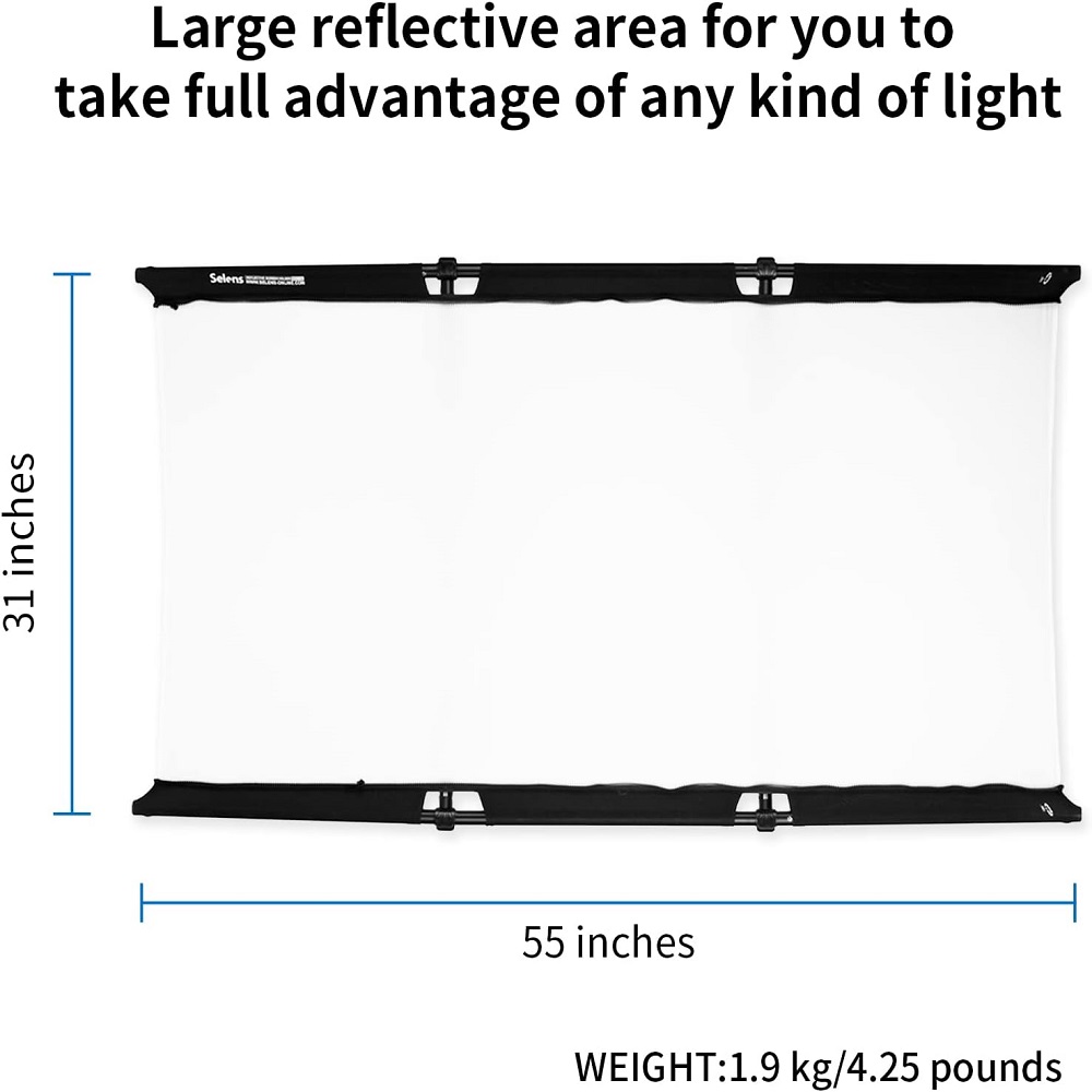 Reflector 7 en 1 Selens, Difus - Outdoor Lighting Kit Photography reseña y precio