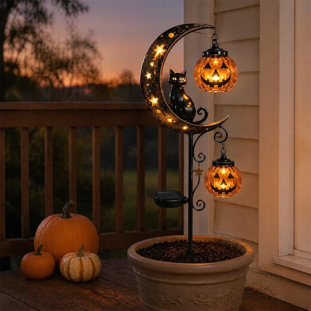 Luz solar para jardín con dise - Outdoor Lighting Yard Stakes reseña y precio