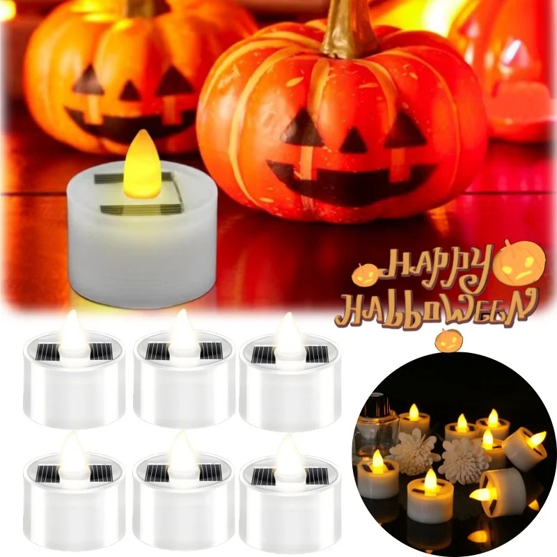 Velas LED Solares sin Llama, I - Outdoor Lighting Dusk To Dawn reseña y precio