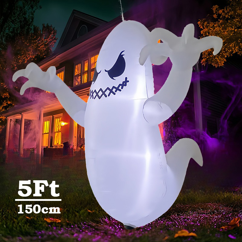 Fantasma Inflable de Halloween - Outdoor Lighting Gazebo reseña y precio