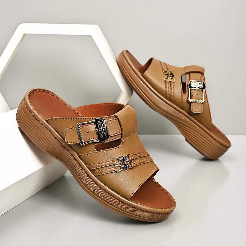 Zapatillas de hombre de cuero  - Outdoor Lighting Quality reseña y precio