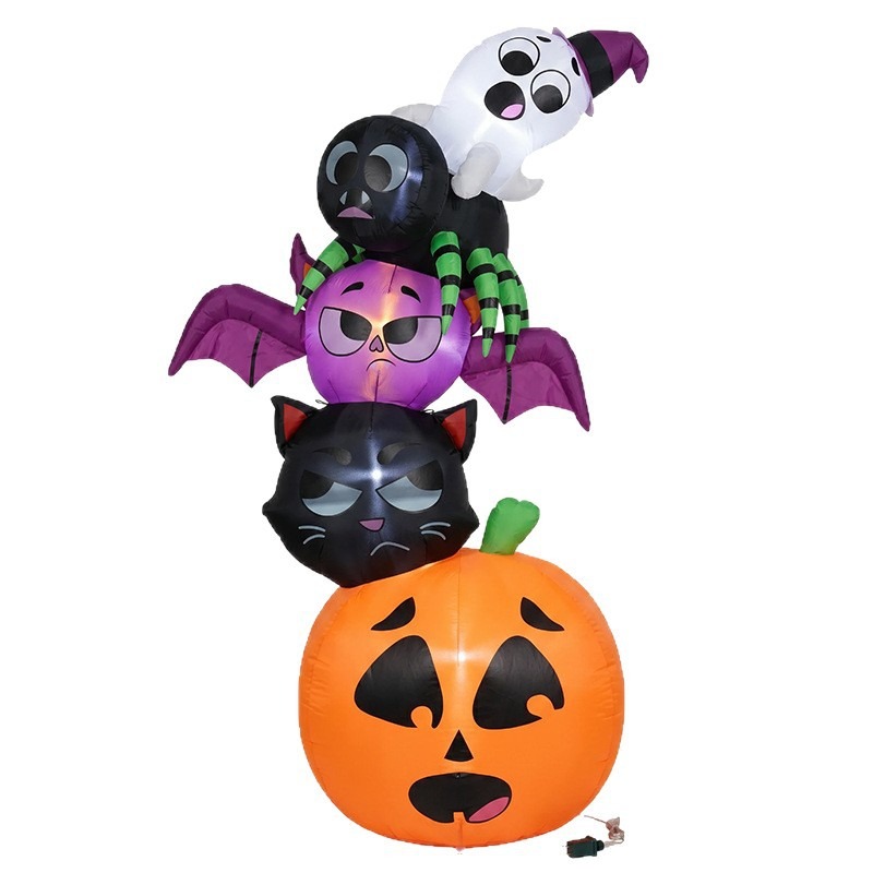 Decoración Inflable de Hallowe - Outdoor Lighting Ideas For Party reseña y precio