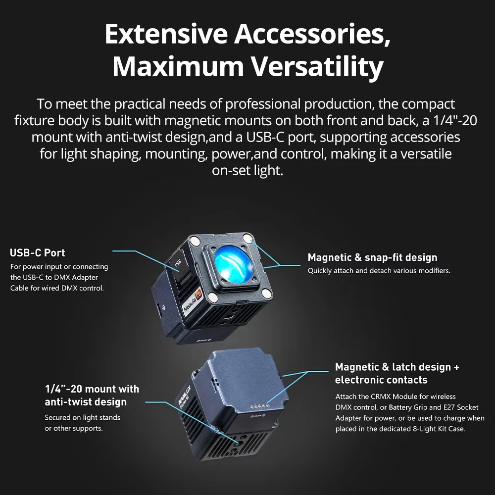 Luz de Video LED Bicolor RGB N - Outdoor Lighting Kit Photography reseña y precio