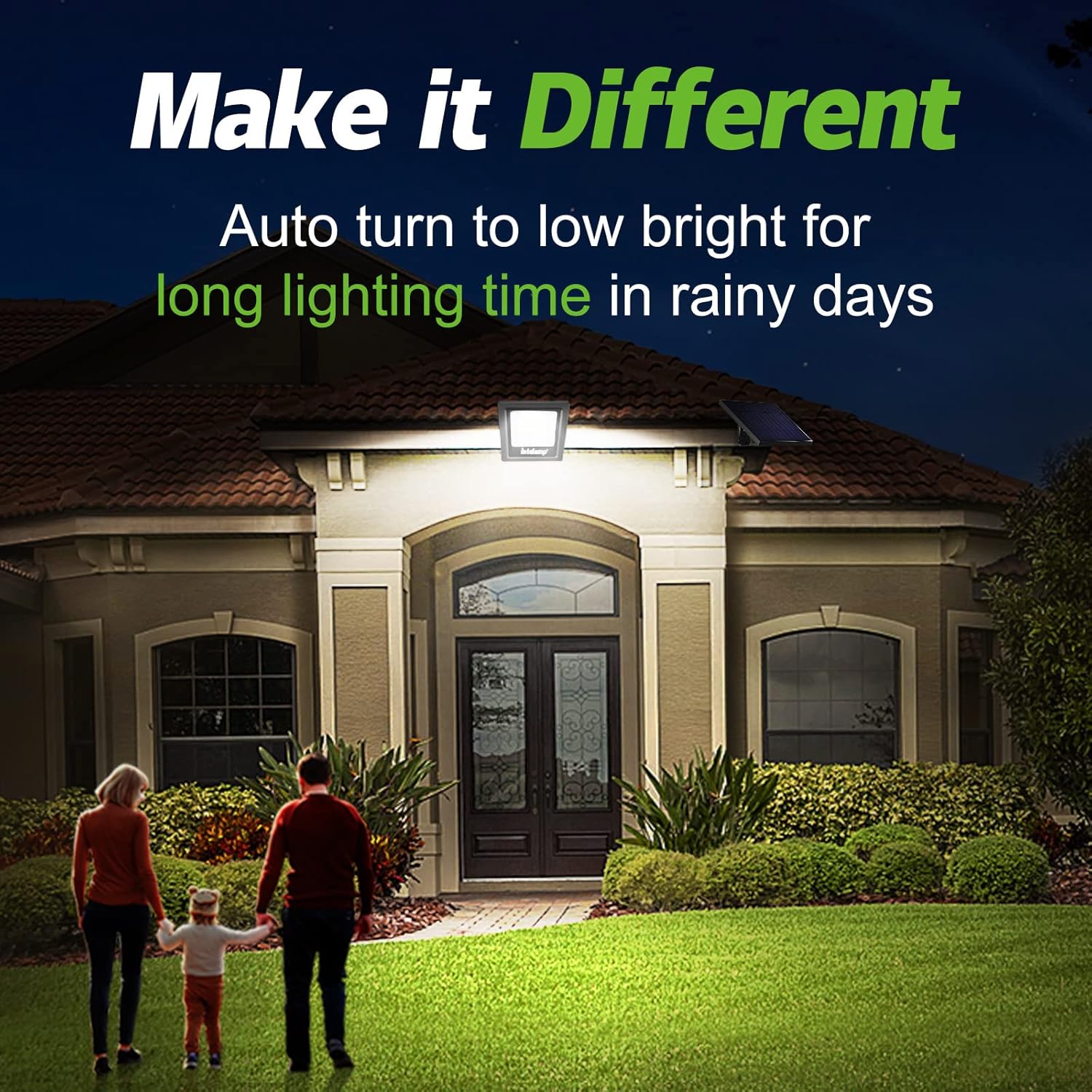 Lámpara Solar Intelamp de Larg - Outdoor Lighting Dusk To Dawn reseña y precio