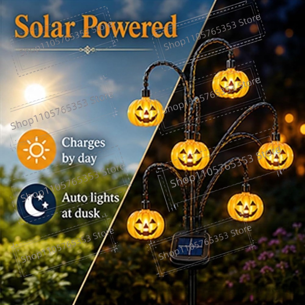 Linterna Solar de Halloween pa - Outdoor Lighting Yard Stakes reseña y precio